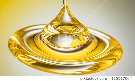 奶油蜂蜜、金色精華液和濃稠液體 奶油蜂蜜、金色精華液和濃稠液體 115917004