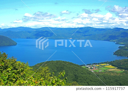 從有珠山眺望洞爺湖【北海道壯瞥町】 從有珠山眺望洞爺湖【北海道壯瞥町】 115917737