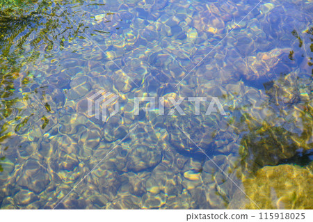 Clear river water 115918025