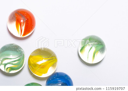Summer image of marbles Summer image of marbles 115919707