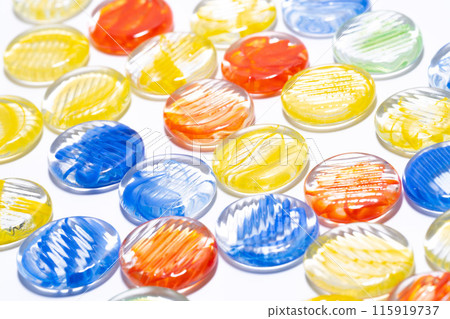 Summer image of marbles 115919737