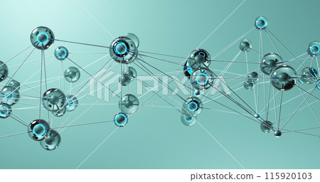 Image of spinning globe and connecting dots against blue gradient background Image of spinning globe and connecting dots against blue gradient background 115920103