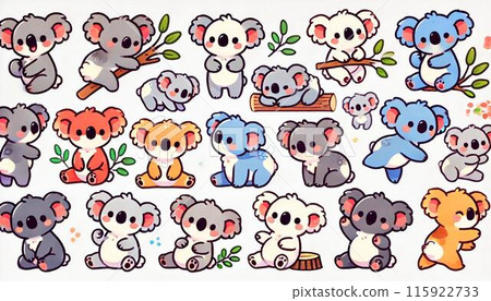 Koala illustration 115922733