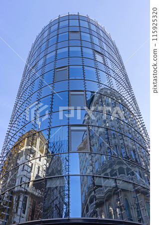 Round Building Tower 115925320