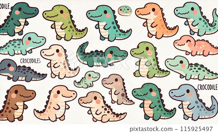 鱷魚圖 鱷魚圖 115925497