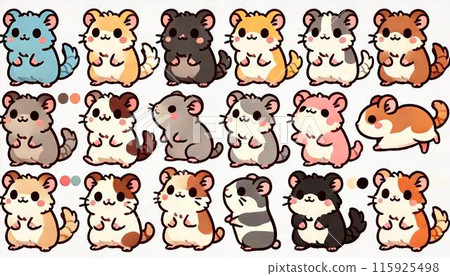 倉鼠的插圖 115925498