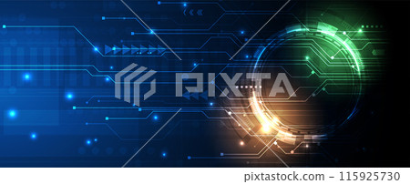 Abstract futuristic circuit computer internet technology board business background. Vector art. Abstract futuristic circuit computer internet technology board business background. Vector art. 115925730