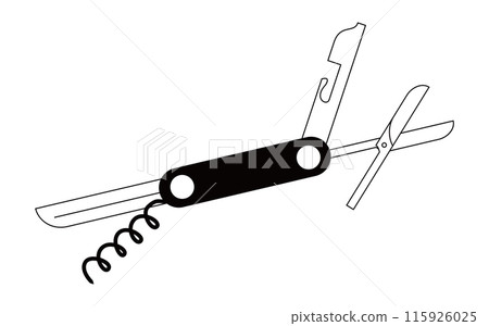多功能刀的插圖 115926025