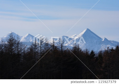 冬季雪山風景 115927379