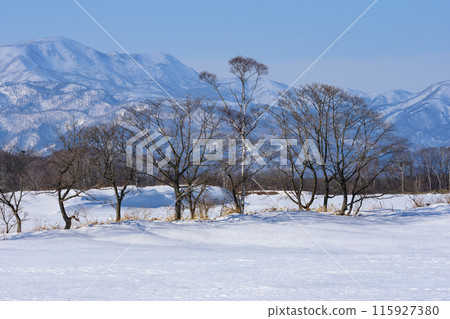 冬季雪山風景 115927380