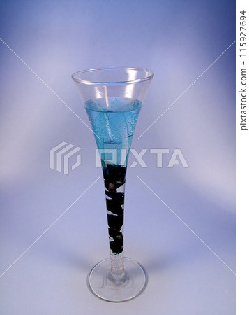 Candle in a glass 115927694