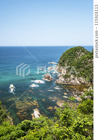 Iwami Blue Uradome Coast Iwami Blue Uradome Coast 115928113