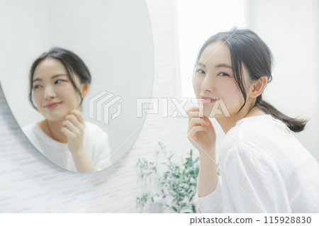 Young woman, beauty image　 115928830