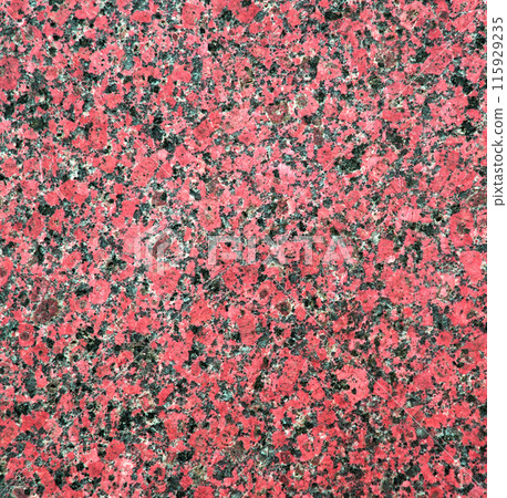 Red granite with black spots Red granite with black spots 115929235