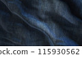 Cotton Denim Texture Background 115930562