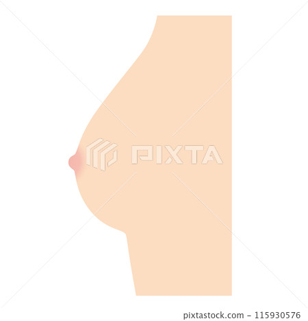 Breast shape type: Hemispherical 115930576