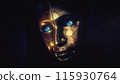 Golden Hooded Mask  115930764