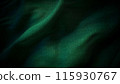 Dark Green Fabric Texture Background 115930767