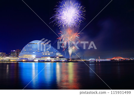 神戶港海上煙火大會（兵庫縣神戶市） 115931499