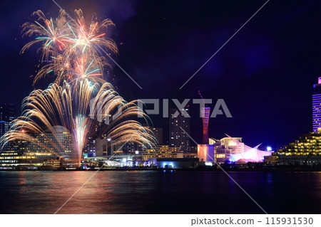 Minato Kobe Marine Fireworks Festival (Kobe, Hyogo Prefecture) Minato Kobe Marine Fireworks Festival (Kobe, Hyogo Prefecture) 115931530