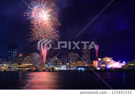 神戶港海上煙火大會（兵庫縣神戶市） 115931531