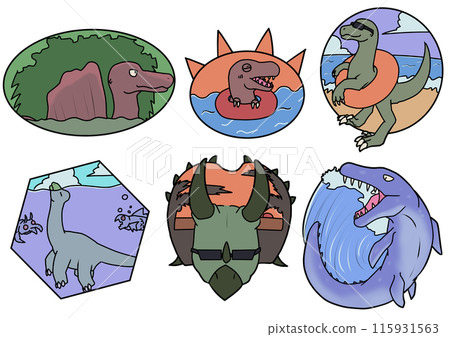 It's summer for dinosaurs too! It's summer for dinosaurs too! 115931563