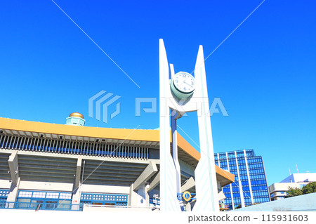 東京都千代田區日本武道館風景 115931603