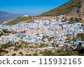 Chefchaouen, a picturesque town in Morocco called the Blue City 115932165