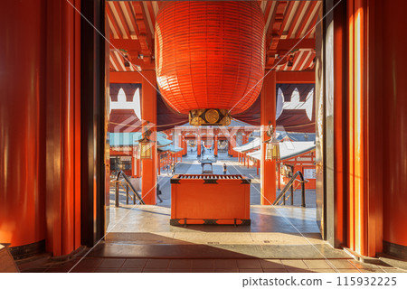 Sensoji Temple in Asakusa, Tokyo, Japan 115932225