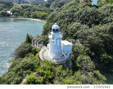 Ohamazaki Lighthouse, Onomichi City, Hiroshima Prefecture 115932481