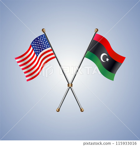 United States and Kingdom of Libya flags relations United States and Kingdom of Libya flags relations 115933016
