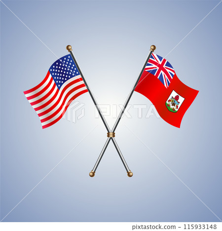United States and Bermuda flags relations 115933148