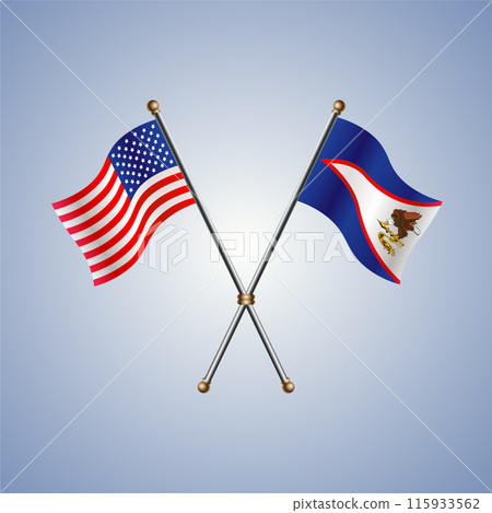 United States and American Samoa flags relations United States and American Samoa flags relations 115933562