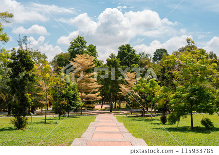 Taman Putra Perdana green forest park in Putrajaya, Malaysia Taman Putra Perdana green forest park in Putrajaya, Malaysia 115933785