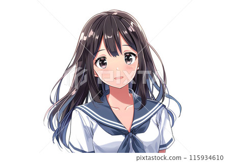 穿著制服的女孩(AI 生成圖像) 穿著制服的女孩(AI 生成圖像) 115934610