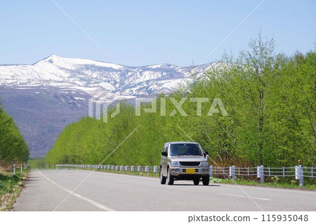 Spring driving image: Mitsubishi Pajero Mini Spring driving image: Mitsubishi Pajero Mini 115935048