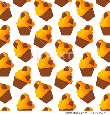 cupcake sweet halloween coffins color eat textile 115935745