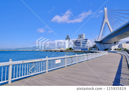 Aomori waterfront scenery 115935819