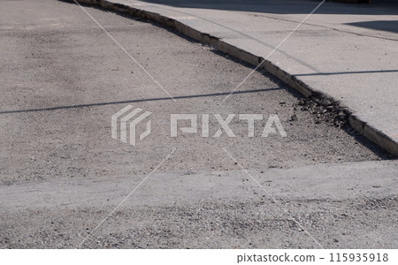 Steps on the road Steps on the road 115935918
