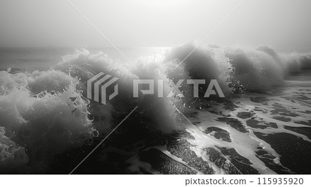 Tsunami scene 115935920