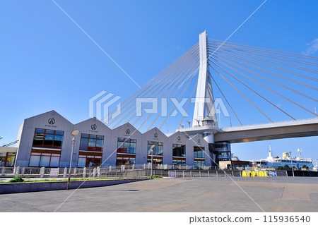 Aomori Waterfront A-FACTORY and Aomori Bay Bridge Aomori Waterfront A-FACTORY and Aomori Bay Bridge 115936540