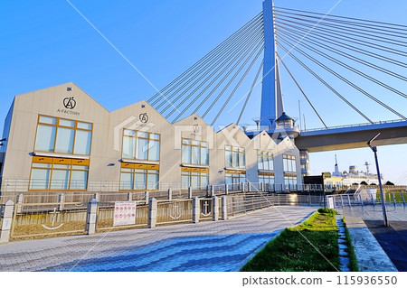 Aomori Waterfront A-FACTORY and Aomori Bay Bridge 115936550