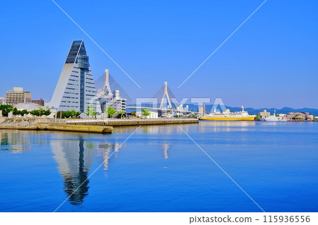 Aomori waterfront scenery 115936556