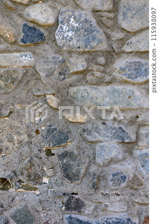 Background of stone wall texture 115938097