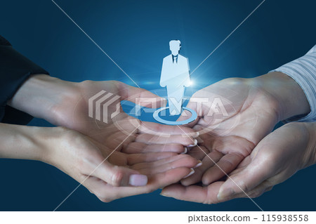 The concept of team support for the selected artist. 115938558