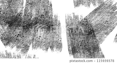 Bold acrylic watercolour charcoal ink hand drawn illustration lines abstract 115939378
