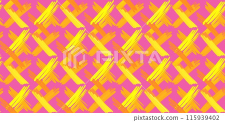 Simple geometrical seamless pattern, summer spring, bright vivid colors Simple geometrical seamless pattern, summer spring, bright vivid colors 115939402