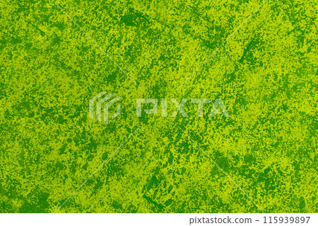 Green Verdant Color Paint Abstract Pattern Plaster Wall Texture Background Stucco Salad 115939897