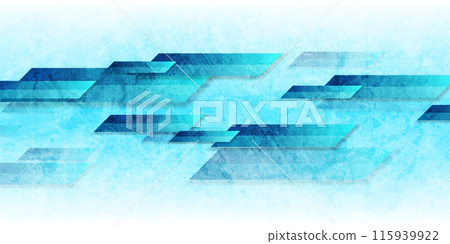 Blue and white grunge geometric tech abstract background 115939922
