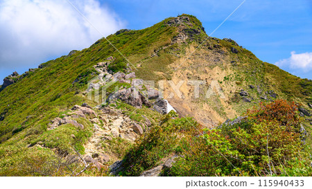 初夏谷川山和沖野附近的壯麗景色 115940433